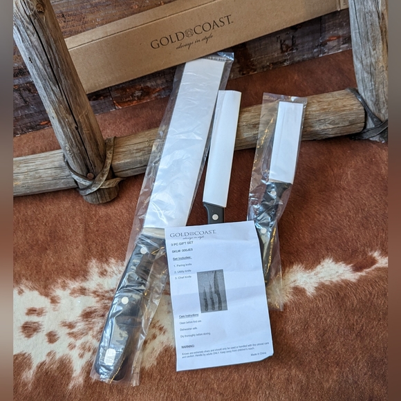 Vintage Gold Coast 3 Piece Gift Set Sku# 000JE5 - Picture 7 of 12